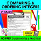 Comparing Integers Notes