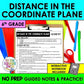 Distance in the Coordinate Plane Notes