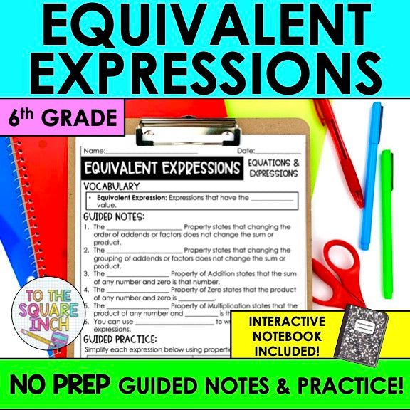 Sparknotes Equivalent Equivalent Expressions – To The Square Inch