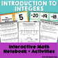 Integers Interactive Notebook