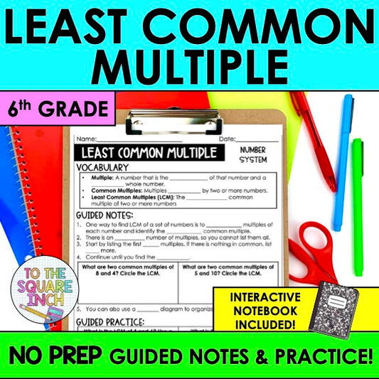 Least Common Multiple (LCM) Notes