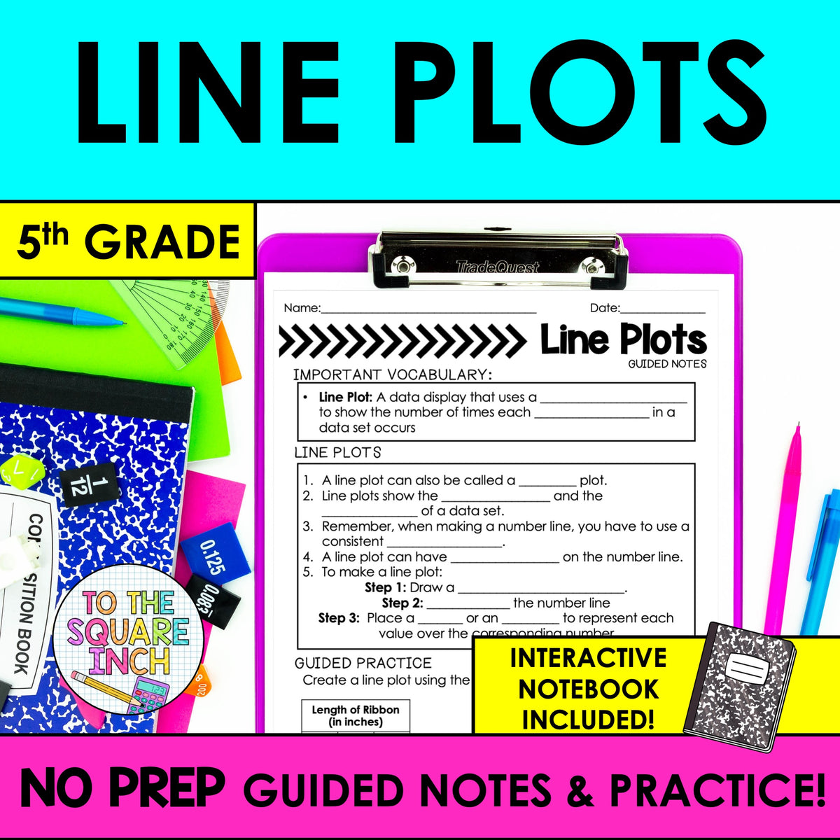 Plot Line Notes Template Line Plot Notes – To The Square Inch