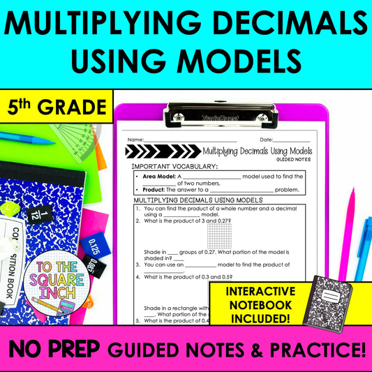 Multiplying Decimals Using Models To The Square Inch Multiplying decimals using models to the square inch