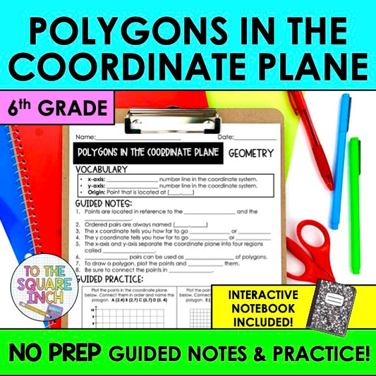Polygons in the Coordinate Plane Notes