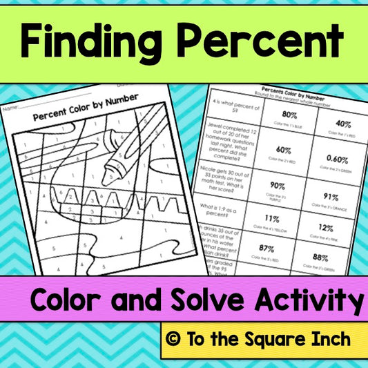 Percent Color and Solve