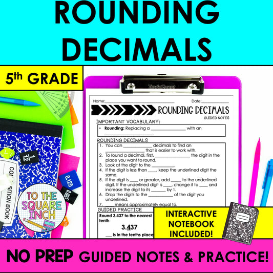 Rounding Decimals Notes