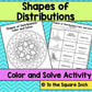 Shapes of Distributions Color and Solve