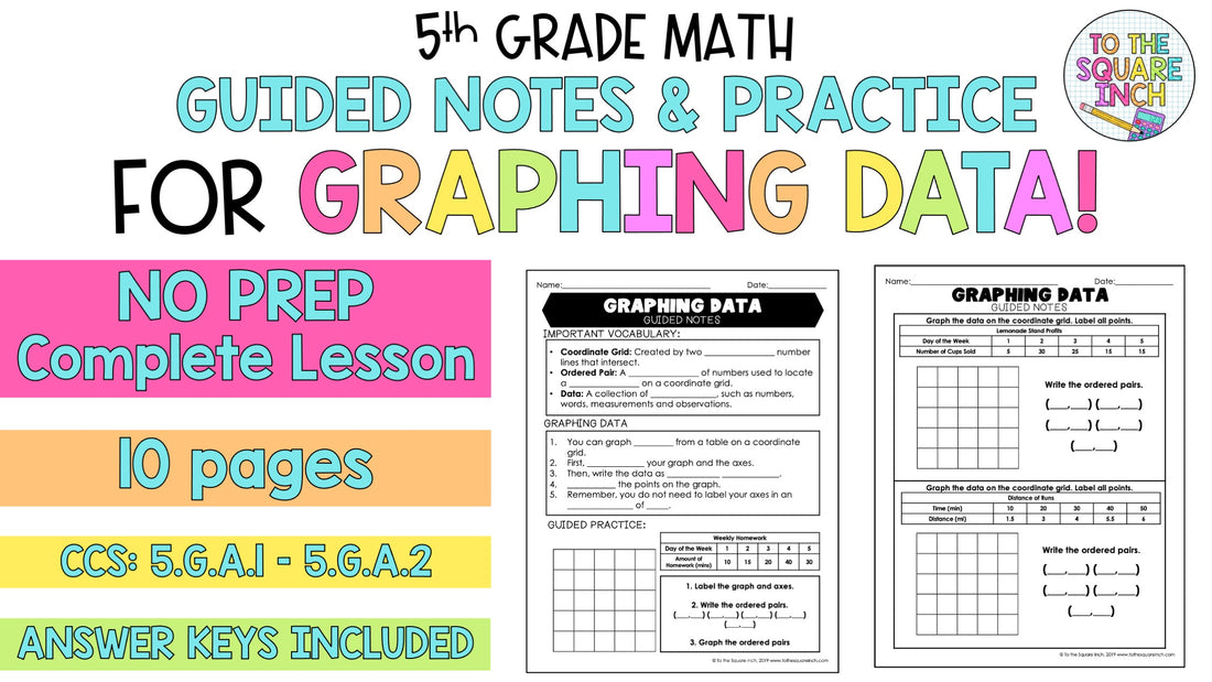 Graphing Data Notes – To The Square Inch