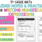 Writing Numerical Expressions Notes