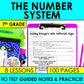 Number System - 7th Grade Math Guided Notes