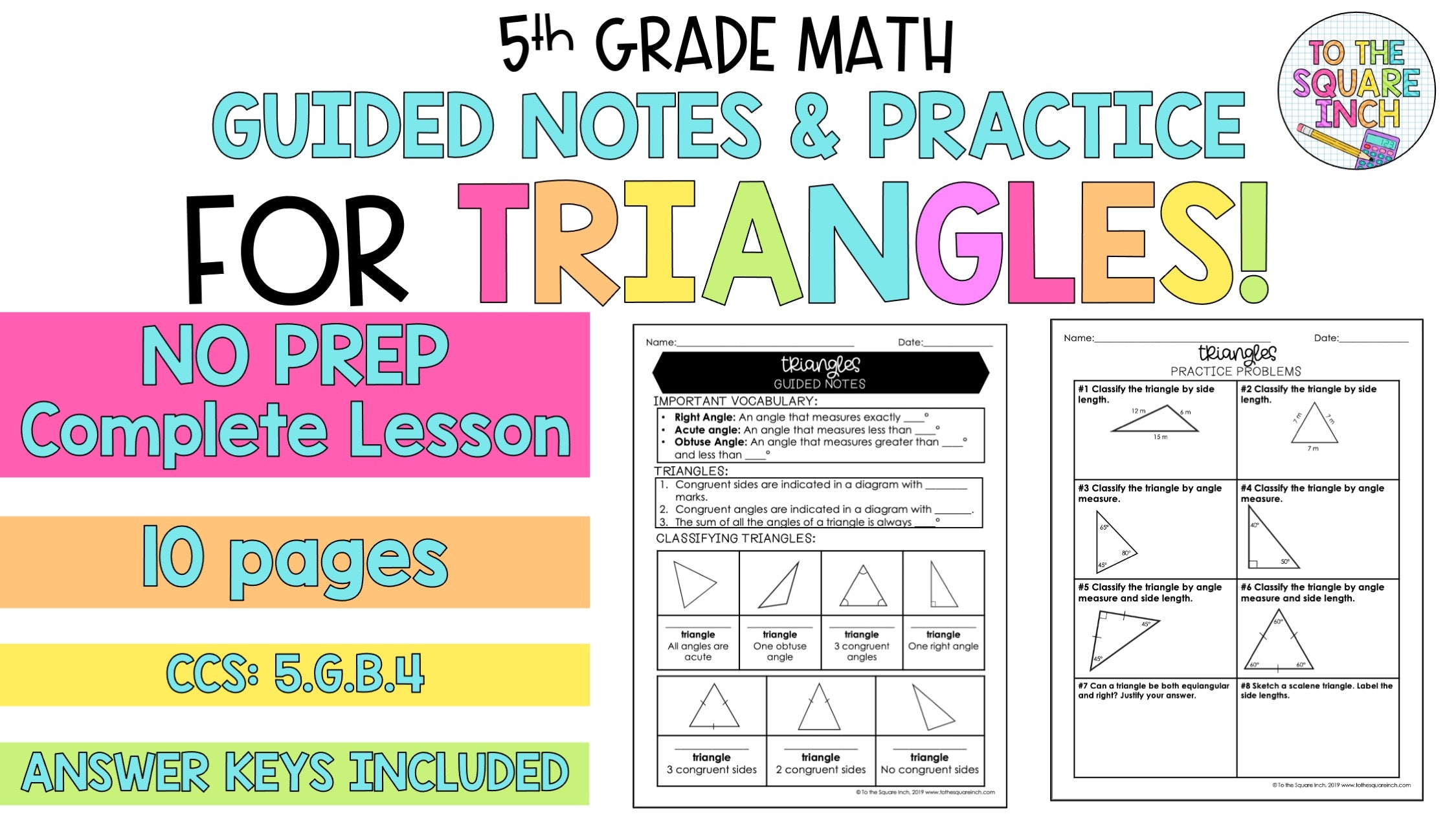 Notes Triangle Graph Triangles Notes – To The Square Inch
