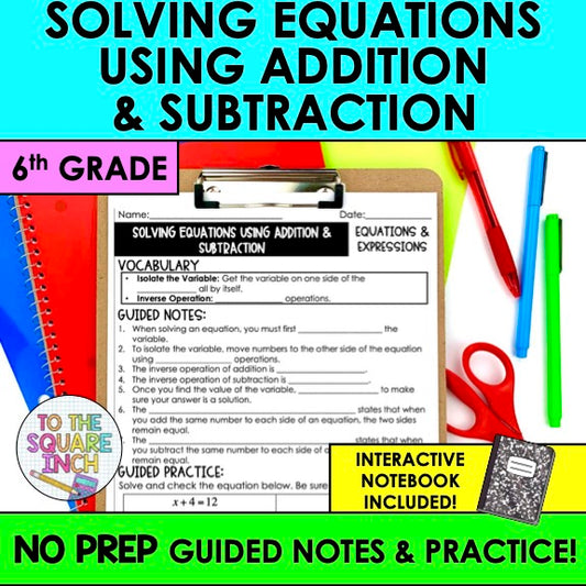 Solving Equations Notes