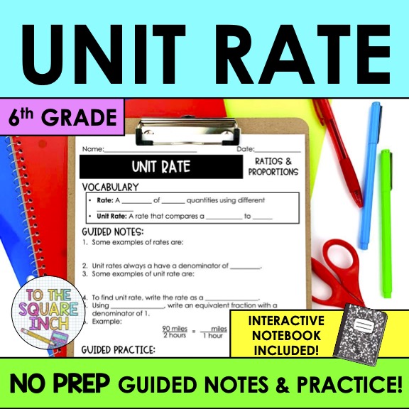 Unit Rate Notes