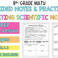Writing Scientific Notation Notes