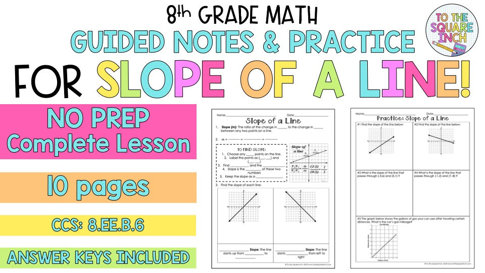 Isometric Slope Note Slope Notes – To The Square Inch