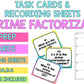 Prime Factorization Task Cards