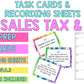 Tax and Tip Task Cards
