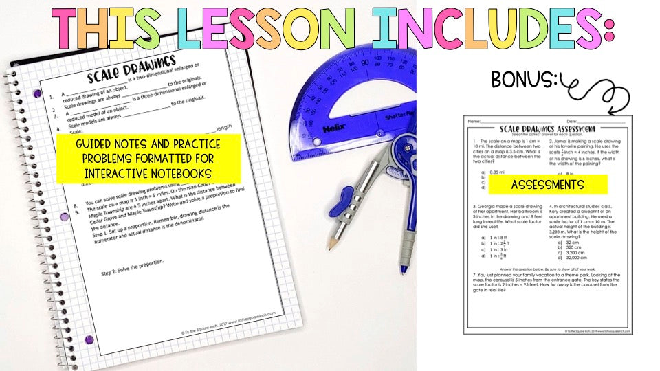 Scale Drawings Notes – To The Square Inch