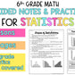 Statistics - 6th Grade Math Guided Notes and Activities Bundle