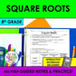 Square Root Notes – To The Square Inch