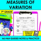 Measures of Variation Notes