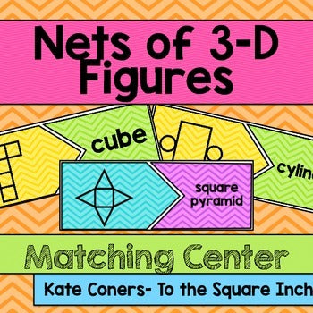 Nets of 3-D Figures Matching Center