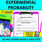 Experimental Probability Notes