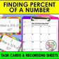 Finding Percent of a Number Task Cards