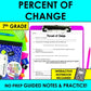 Percent of Change Notes