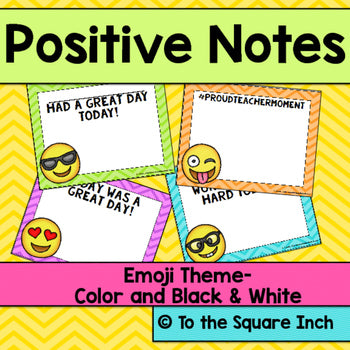 Emoji Positive Notes