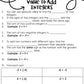 Comparing Integers, Absolute Value & Operations with Integers Notes & Activities