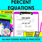 Percent Equation Notes