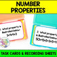 Number Properties Task Cards