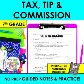 Tax and Tip Notes