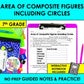 Area of Composite Figures with Circles Notes