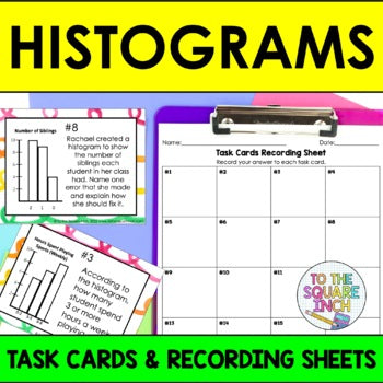 Histogram Task Cards