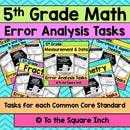 5th Grade Math Error Analysis Bundle – To The Square Inch