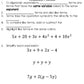 Introduction to Algebra Interactive Notebook